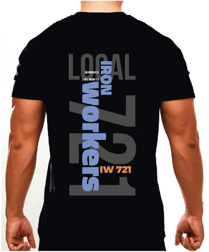 Next Level T-Shirt ( Blue Text )
