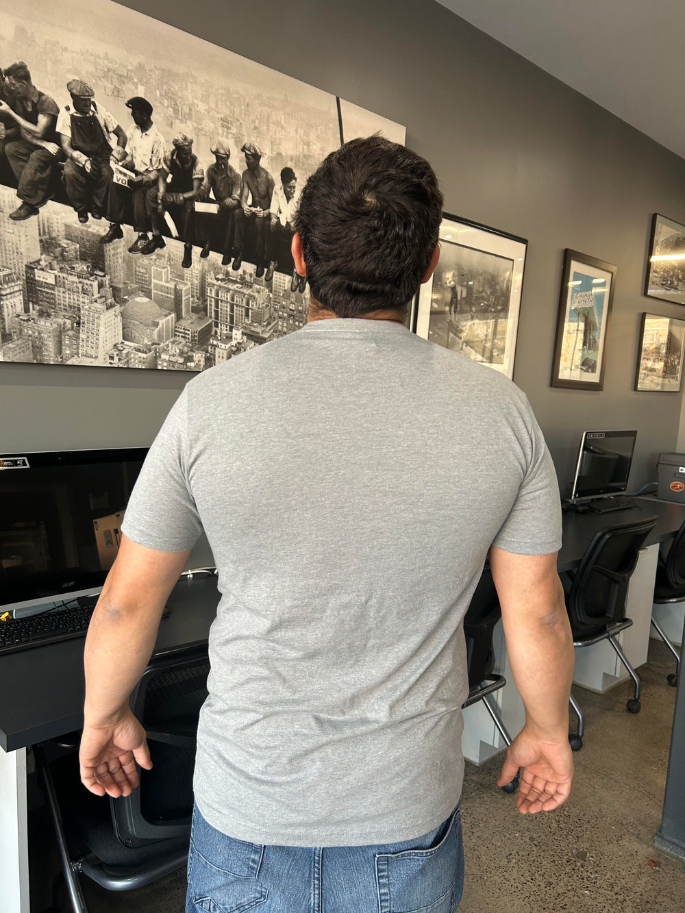 Next Level T-Shirt ( Dark Heather Grey )