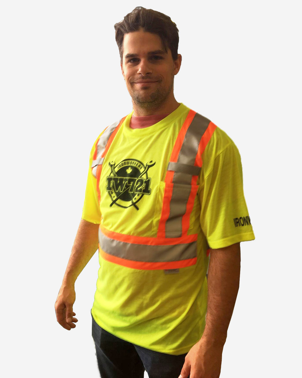 Short Sleeve Safety Tee- Lime Only